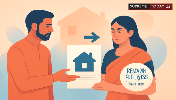 Property Ownership Under Benami Act: Presumptions for Property Bought in Wife's Name
