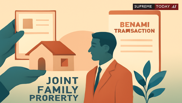 Benami Transactions Act Bars Partition Claims of Jointly Funded Property