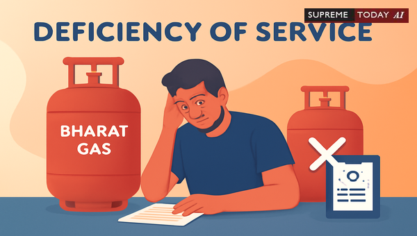 Bharat Gas Cylinder Non-Filling and Deficiency of Service: Legal Recourse and Court Precedents