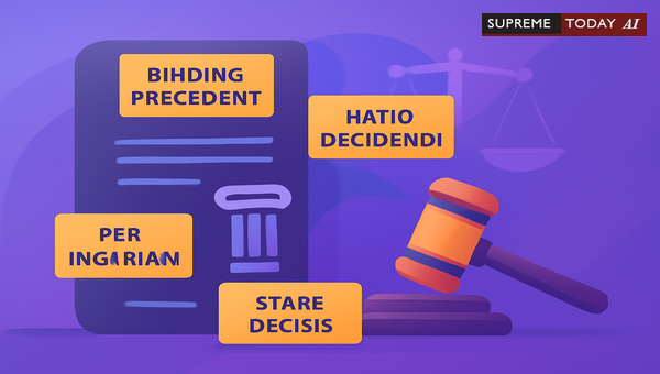 Binding Precedents, Ratio Decidendi, and Per Incuriam: When Courts Can Disregard Prior Rulings