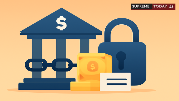 Legality of Blanket Bank Account Freezes Without Specified Disputed Amounts