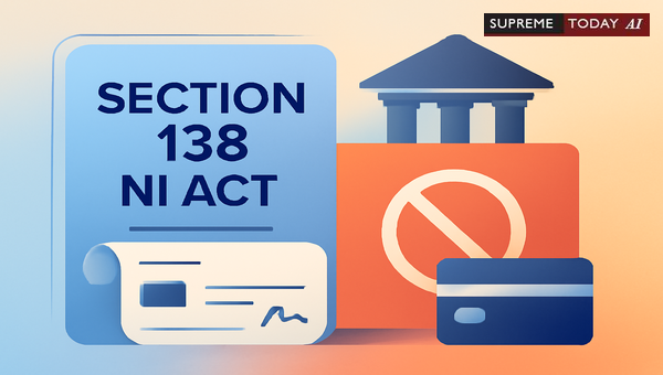 Blocked Bank Account Cheque Dishonour: Does It Constitute a Section 138 NI Act Offence?