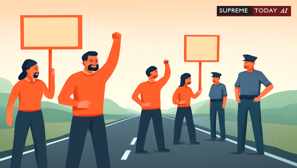 Does Blocking National Highways for Protests Constitute Section 8B Mischief?