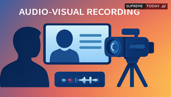 Audio-Visual Statement Recording Under BNSS Sections 105, 183, and 530