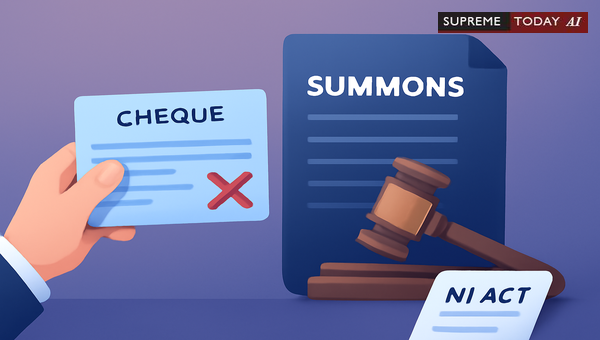 BNSS Procedure: Decoding Pre-Cognizance Summons Requirements in Cheque Bounce Litigation