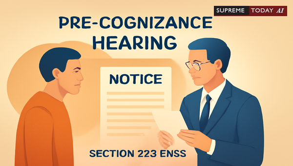 Section 223 BNSS Procedural Compliance: Mandating Direct Service to Accused over Family