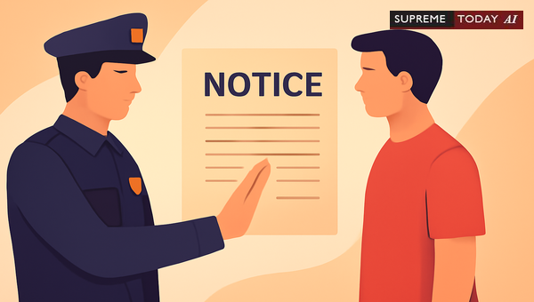 Mandatory Notice Requirements Under BNSS Section 35(3) for Cognizable Offence Arrests