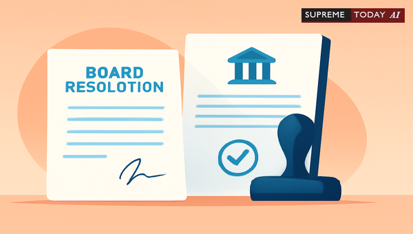 Is a Board Resolution Mandatory to Verify Company Written Statements in Indian Litigation?