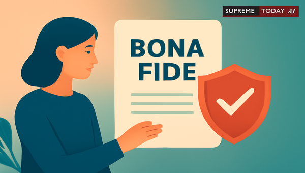 Defining Bonafide Intent in Civil Disputes: Eviction, Tenancy, and Residency Claims