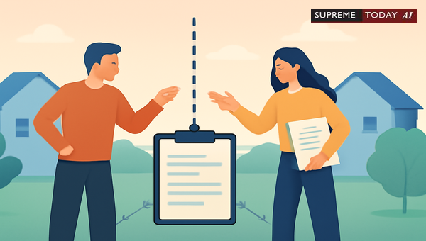 Should Defendants Attach a Plaintiff's Schedule in Boundary Fixation Counterclaims?