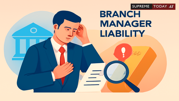 Assessing Branch Manager Liability for Faulty Gold Appraiser Reports in Kerala Banks