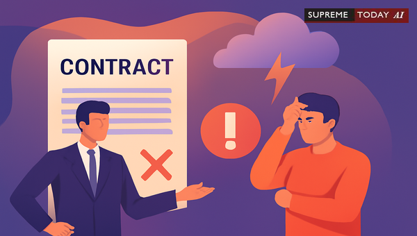 Is Breach of a Void Contract Under Section 56 of the Indian Contract Act a Criminal Offence?