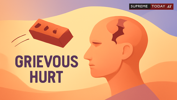 Brick Assaults and IPC Section 326: Determining Grievous Hurt via Dangerous Weapons
