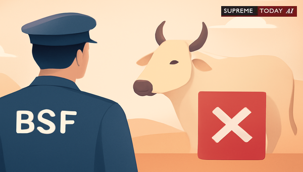 Proportionality of BSF Dismissal under Sections 40 and 48 in Cattle Smuggling Cases