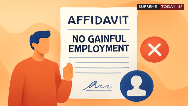 Burden of Proof in Back Wages Claims and No Gainful Employment Affidavit Requirements