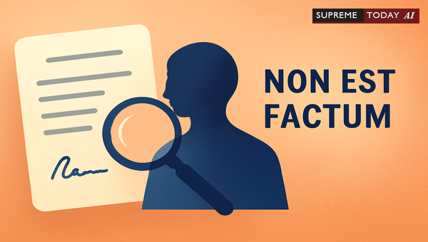 Burden of Proof in Non Est Factum Pleas for Illiterate Signatories Under Indian Law