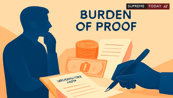 Burden of Proof in Indian Money Recovery Suits: Evidentiary Standards for Plaintiffs