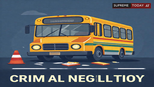 Establishing Criminal Liability in Bus Accidents Involving Rash and Negligent Driving