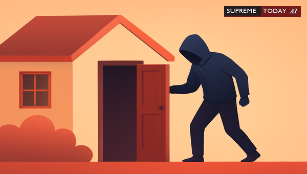 Does Entry Into a Bus Ticket Cabin Constitute House Trespass Under Section 442 IPC?