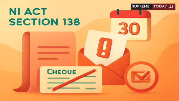 Mandatory Timeline for 30-Day Demand Notice Under Section 138 of the Negotiable Instruments Act
