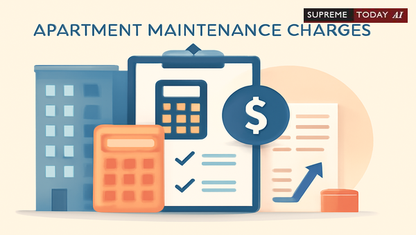Legal Standards for Calculating Apartment Maintenance Charges and Service Fees