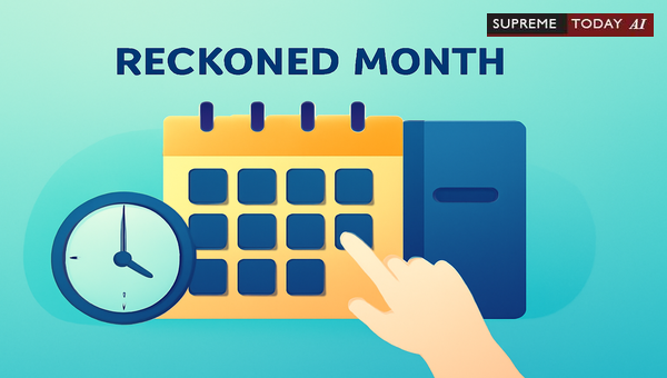 Legal Interpretation of Reckoned Months: Calculating Statutory Time Periods and Deadlines
