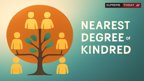 Calculating Nearest Degree of Kindred for Intestate Succession Under the Indian Succession Act
