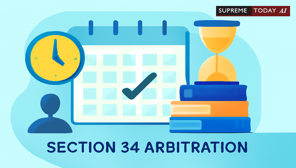 Calculating the 3-Month Limitation Period Under Section 34 of the Arbitration and Conciliation Act