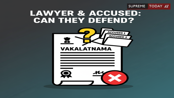 Can An Advocate File A Vakalatnama For An Accused When They Are A Co-Accused In The Same Case?