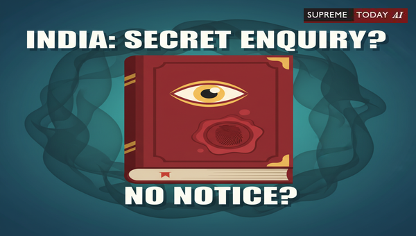 Discrete Enquiry Without Notice: Indian Legal Validity and Natural Justice Principles