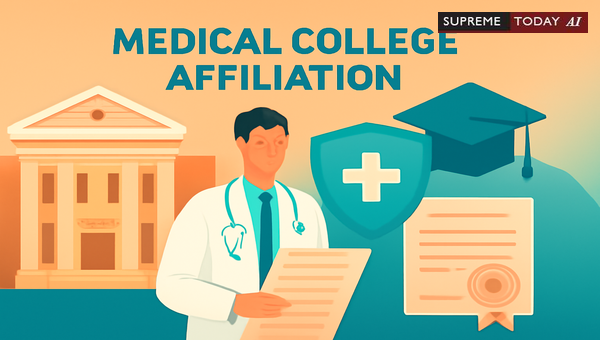 Legal Validity of General University Affiliation for Medical Colleges in India