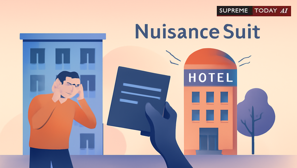 Can Residential Owners Sue Longstanding Hotels for Nuisance Under Property Law