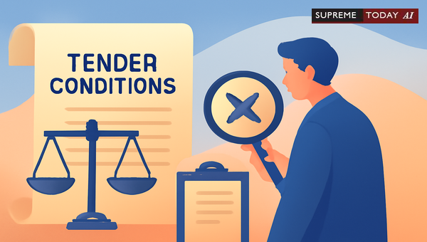 Can Participating Tenderers Challenge Tender Conditions? Judicial Review Boundaries Examined