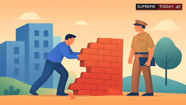 Can Police Directly Dismantle Property Encroachments Without a Civil Court Order?