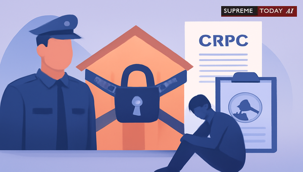 Can Police Seal Houses Under Section 83 CrPC Without a Specific Court Attachment Order?