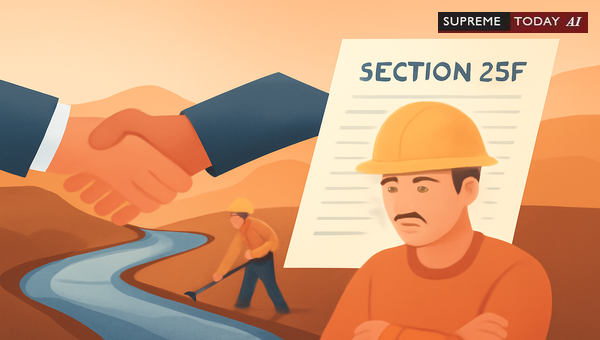 Canal Construction Laborer Retrenchment After Completion?