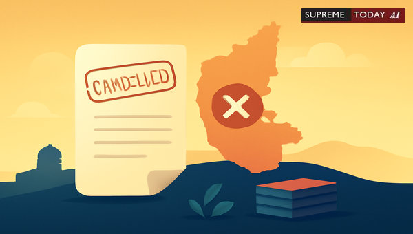 Challenging Cancellation of Bagalur Hukum Landmark Land Grants Under Karnataka Revenue Law