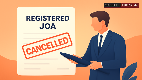 Cancellation of Registered Joint Development Agreements: Is a Formal Civil Suit Mandatory?