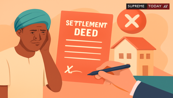 Cancelling Registered Settlement Deeds on Grounds of Illiteracy After 15 Years