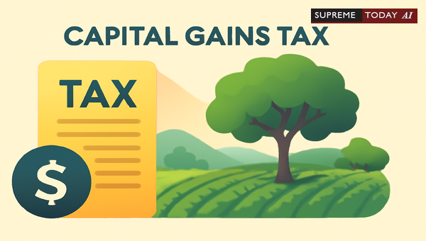 Capital Gains Tax Liability on Sale of Shade Trees and Plantation Land in Kerala
