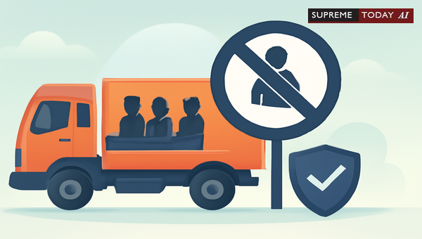 Motor Vehicles Act 1988 Rules Regarding Passengers in Goods Vehicles and Liability Risks