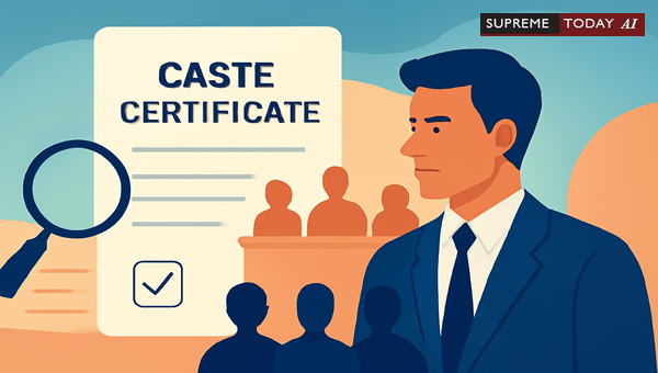 Presumption of Caste Certificate Validity and Limits on Scrutiny Committee Review Powers