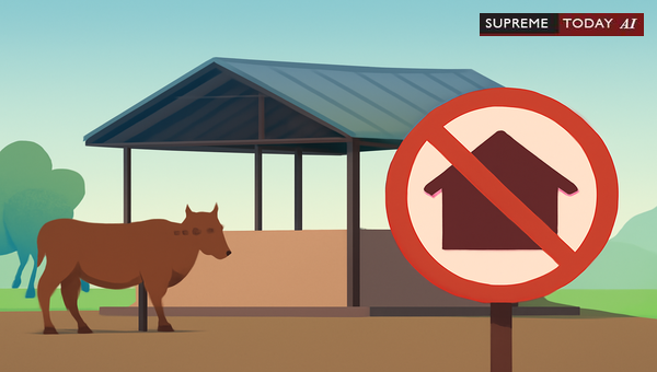 Cattle Shed Permission Requirements on Agricultural Land in Isnapur Municipality Telangana