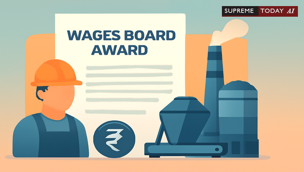 Judicial Status and Enforceability of the Cement Wages Board Award 1983 in Indian Factories