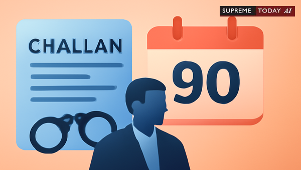 Challan After 90 Days: Default Bail Consequences