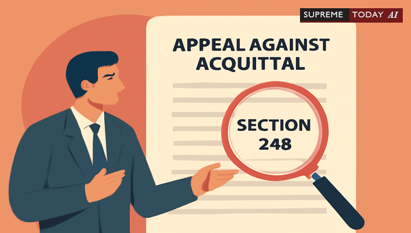 Challenging Acquittals Under Section 248(1) CrPC: Scope, Thresholds, and Appellate Limits