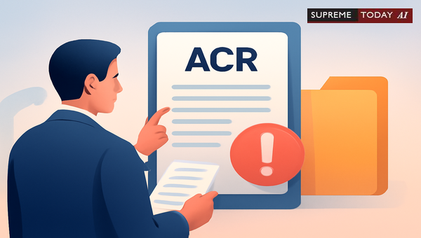 Challenging ACR Adverse Remarks: Is the Reporting Officer a Necessary Party in Writ Petitions?