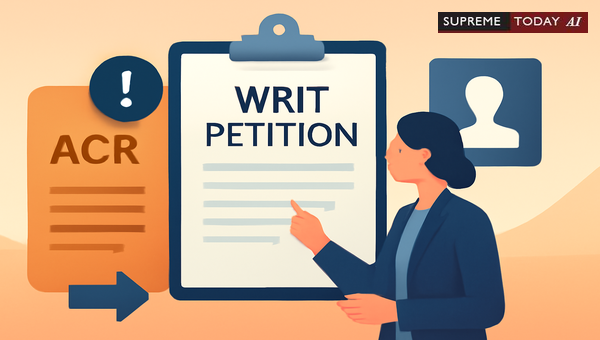 Challenging Adverse ACR and APAR Gradings in Writ Petitions: Grounds and Precedents