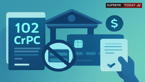 Challenging Bank Account Freezes under Section 102 CrPC: Remedies for Interim Release