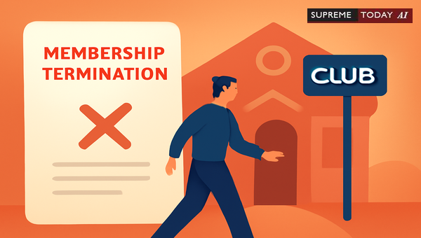 Judicial Standards for Club Membership Termination and Natural Justice Compliance in India